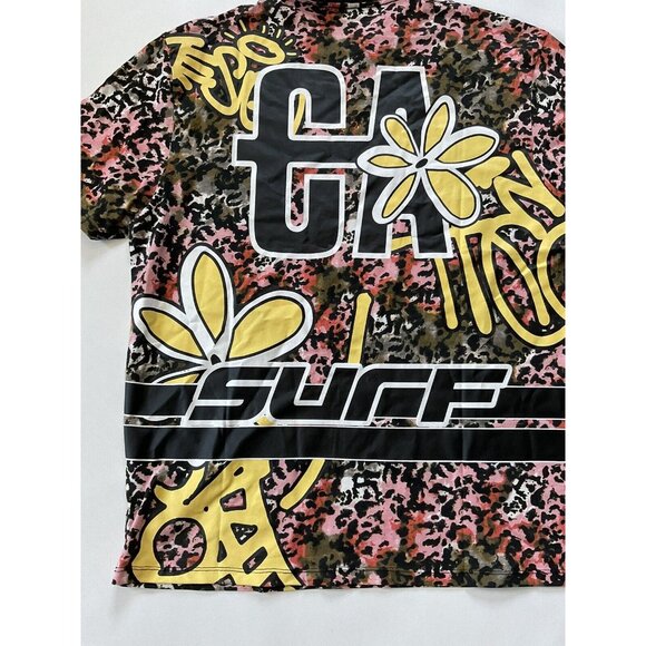 Guess Men’s Stamped Multicolored Short Sleeves T-Shirt Size M - Picture 6 of 7